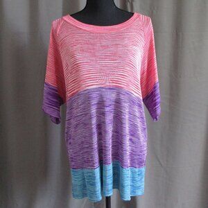 Vintage Missoni for Neiman Marcus Multi-Color Knit Top Size Medium